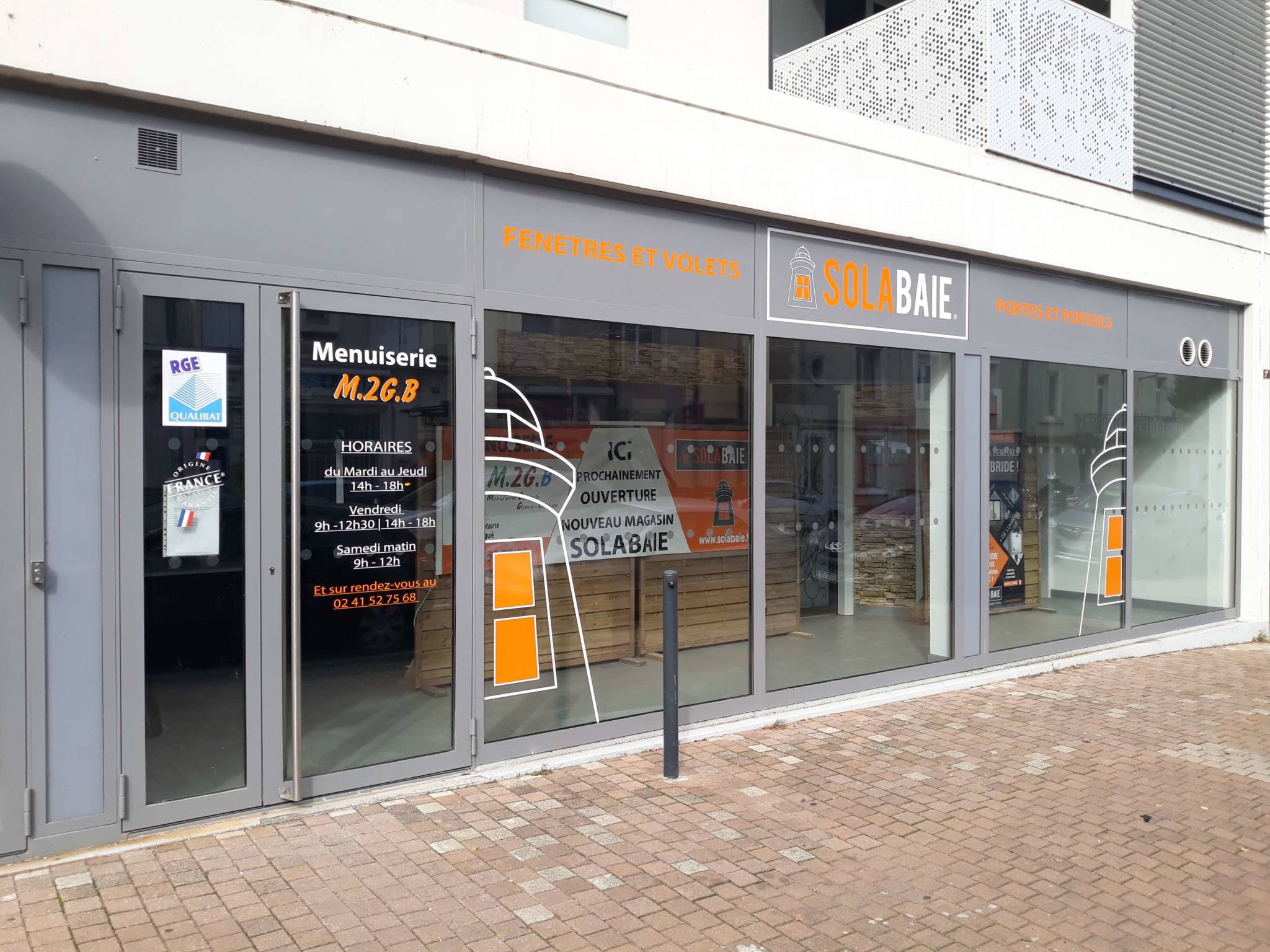 Menuiserie M2GB Solabaie à Saumur
