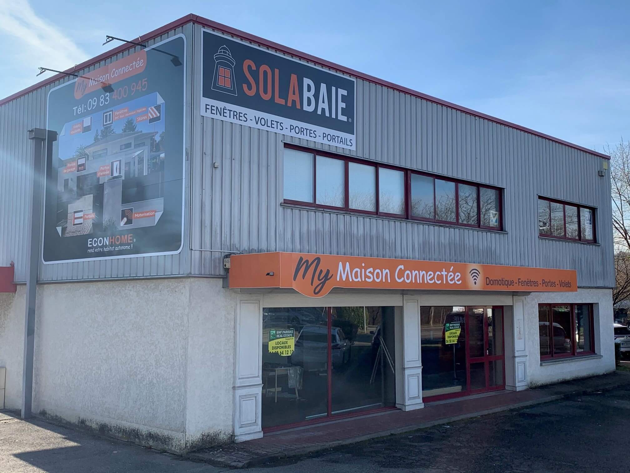 Votre magasin Solabaie Annecy pour vos fenêtres, portes et volets sur-mesure