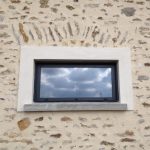 Fenêtre alu 1 vantail gris anthracite par LMA à Voinsles