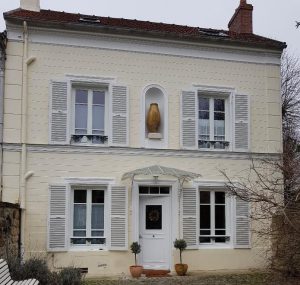 Réalisations de Solabaie Saint-Ouen-l'Aumône : Fenêtres bois blanches traditionnelles